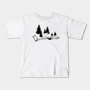 one winter day Kids T-Shirt